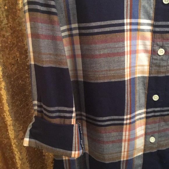 Old Navy Plaid Button Down - Picture 3 of 5